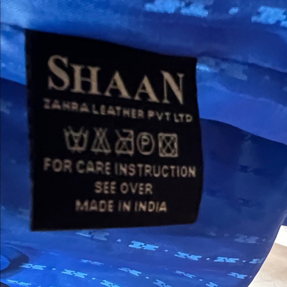 Shaan Mens Tan Suede Jacket Shirt snaps nwot XL lined - Picture 6 of 11